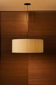 LAP - Adjustable fabric pendant lamp by Milan Iluminación - view 3